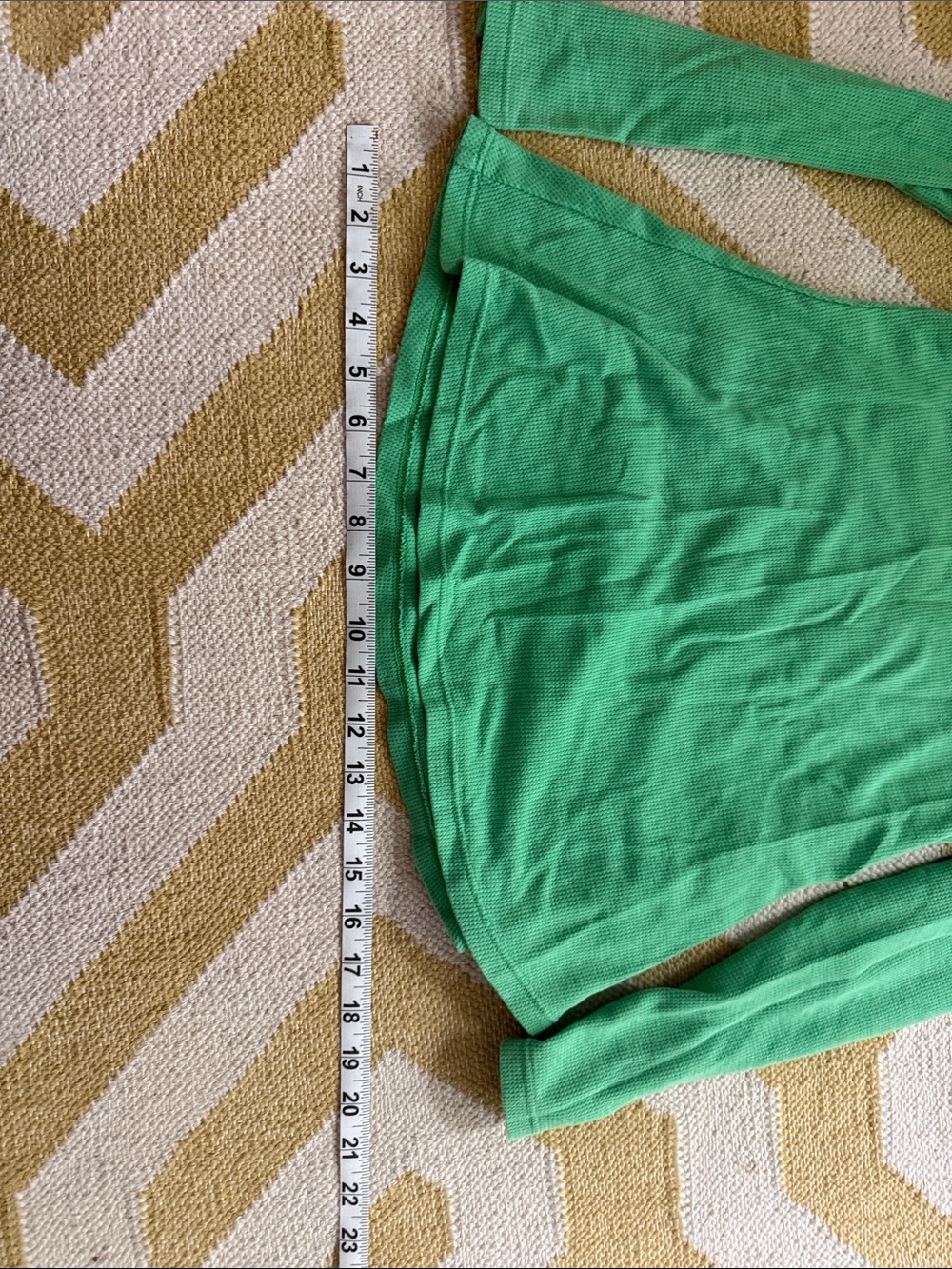 City Threads Spring Green Ribbed Knit Long Sleeve Top - Picture 6 of 6